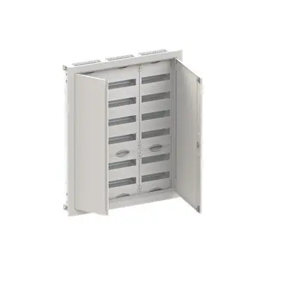 ABB ELSYNN CU36V Zapuštěná oceloplechová rozvodnice s dvířky 6 řadá (216 modulů) IP30/IK09 bílá *2CPX052620R9999 Vrácení Zdarma