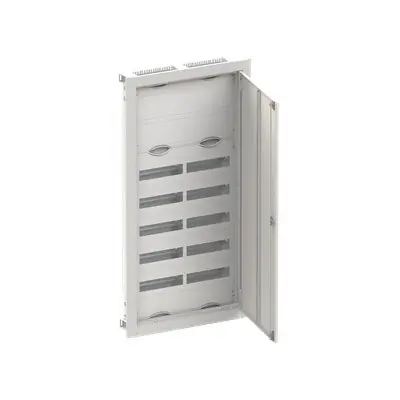 ABB ELSYNN CU27K Zapuštěná oceloplechová rozvodnice s dvířky 7 řadá (96 modulů) 3 řady svorky 4 řady přístroje IP30/IK09 bílá *2CPX052625R9999 Akční Nabídka