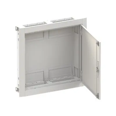 ABB ELSYNN CU23 Zapuštěná oceloplechová nevybavená rozvodnice s dvířky 3 řadá (72 modulů) IP30/IK09 bílá *2CPX052635R9999 Objednat Nyní