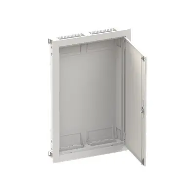 ABB ELSYNN CU25 Zapuštěná oceloplechová nevybavená rozvodnice s dvířky 5 řadá (120 modulů) IP30/IK09 bílá *2CPX052637R9999 Ihned K Objednání