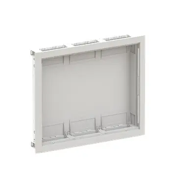 ABB ELSYNN CU34B Zapuštěná oceloplechová nevybavená rozvodnice bez dvířek 4 řadá (144 modulů) IP30/IK09 bílá *2CPX052658R9999 Ruční Výroba