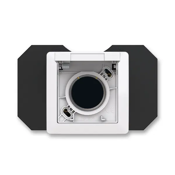 ABB 5530T-C67107 500 ZONI Zásuvka centrálního vysávání, se základnou a rámečkem; bílá Bezpečná Platba