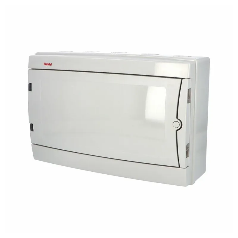 FAMATEL 3918 Rozvodnice Acqua 3918-TB IP65, 18mod., na omítku, neprůhl. dveře, 274x426x131mm Výhodná Nabídka