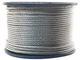 Velkoobchod WINTECH NMAB040100BO2 Ocelové lano DIN 3055 (6x7) 4,0x150m, ocel