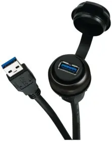 Ruční Výroba MURR 4000-73000-0150001 MSDD Kabel se zásuvkou a konektorem USB 3.0 BF A, 0.6 m