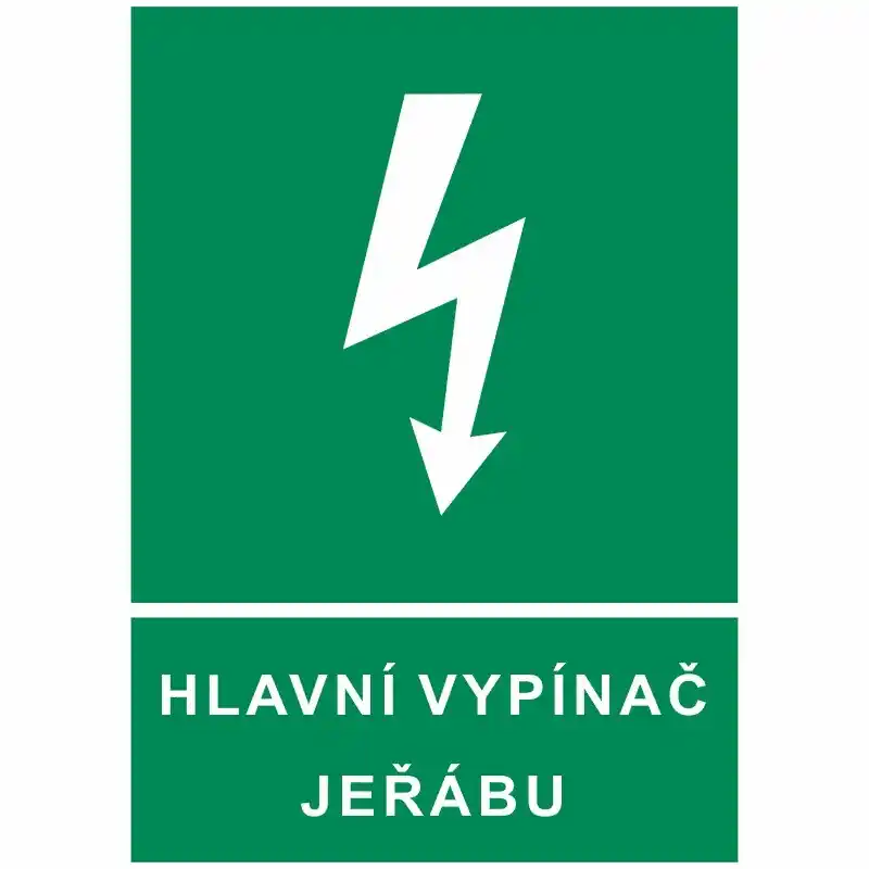 STRO.M 6132d-09-04 Hlavní vypínač jeřábu A4 (Plast) Nejlepší Volba