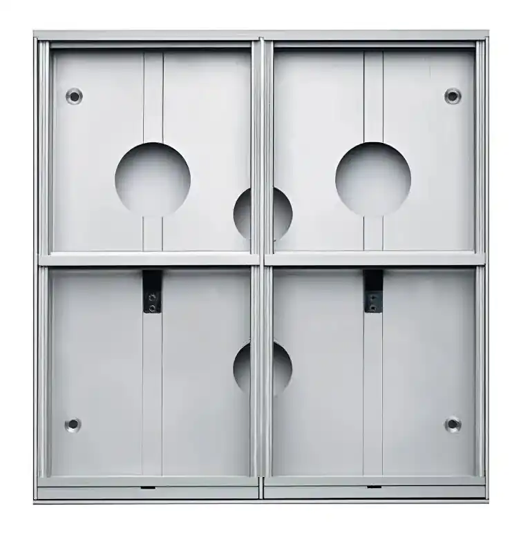 Autentický TESLA 4FK 204 40 Montážní deska GARANT pro 4 moduly nad omítku