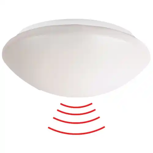 LUXOMAT 94450 HF-L7 svítidlo E27 se zabudovaným VF pohybovým senzorem IP40 bílá Hit Sezóny