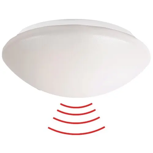 LUXOMAT 94445 HF-L8 svítidlo E27 se zabudovaným VF pohybovým senzorem IP40 bílá Nízká Cena