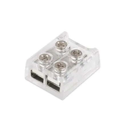 McLED ML-112.005.78.7 Připojovací šroubovací konektor jednobarevných LED pásků 10 mm , 2 piny, max. 6 A Profesionální