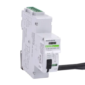 Trendový NOARK 113731 MOD31 2-4P AS 230V AC Motorový pohon, dálkové ovládání pro 2, 3 a 4 póly, automatické znovuzapnutí, stav otevřeno/zavřeno, 230V AC