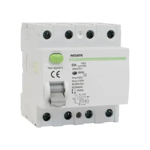 NOARK 115635 Ex9L-H 4P 40A F 100mA Proudový chránič 10kA, 4-pól,40A, 100mA, F Ověřený