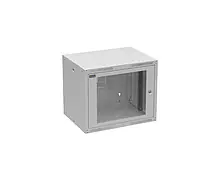 Trendový SOLARIX 83000383 ND-9U-645-11-G Rozvaděč nástěnný GrandN DUO 9U 450mm, dveře sklo, RAL 7035