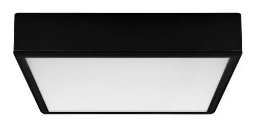 RABALUX 71247 Lauri Svítidlo LED přisazené 22W, 2100lm,  IP20, 3000-4000-6000K, čtvercové, černé Bezpečná Platba