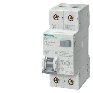 SIEMENS 5SU1356-0KK10 proudový chránič/jistič, 6 kA, 1P+N, typ AC, 30 mA, charakteristika B Profesionální