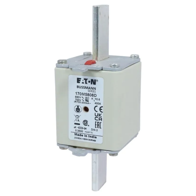 Akční Nabídka EATON 170M5808D Ultra rychlá pojistka pro ochranu polovodičů, 690V, 400A, 2