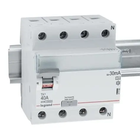 Oblíbený LEGRAND 411765 TX3 Proudový chránič 4P 40A 30mA A