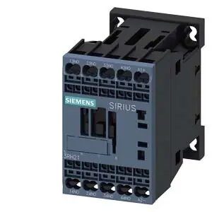 SIEMENS 3RH2140-2BB40 Pomocný stykač 4NO, 24 V/DC pružinová svorka Víkendová Akce