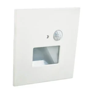 Doprava Zdarma GREENLUX GXLL091 JACK PIR White 1,5W CCT 240V Nástěnné vestavné LED svítidlo s PIR senzorem