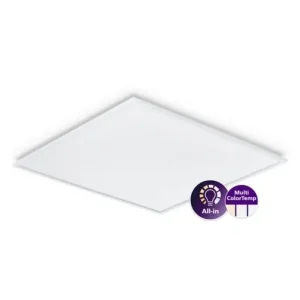 PHILIPS RC065B G5 34_36S/830_40 PSD W60L60 OC SC LED panel, 28W 3400lm 3000-4000K kancelářská optika (UGR<19),Backlite, Multilumen - 2 sv. toky, konektor a bezp. lanko IP20/40 Víkendová Akce