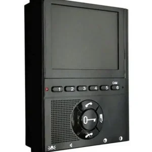 Aktuální TESLA  4FP 211 45.207 Barevný HANDSFREE videotelefon s pamětí obrazu, černá