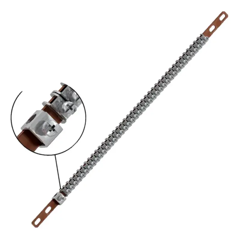 SCHNEIDER LVS04200 Zemnící sběrnice se svorkami, délka 450mm Doprava Zdarma