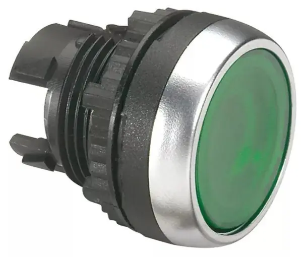 Garance Vrácení Peněz LEGRAND 024022 OSMOZ ovládací hlavice, plast, lícující, IP66 chrom/zelená