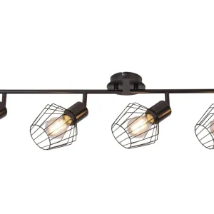 RABALUX 3537 BELANO bodové svítidlo E27 4xMAX 40W, černá Výprodej