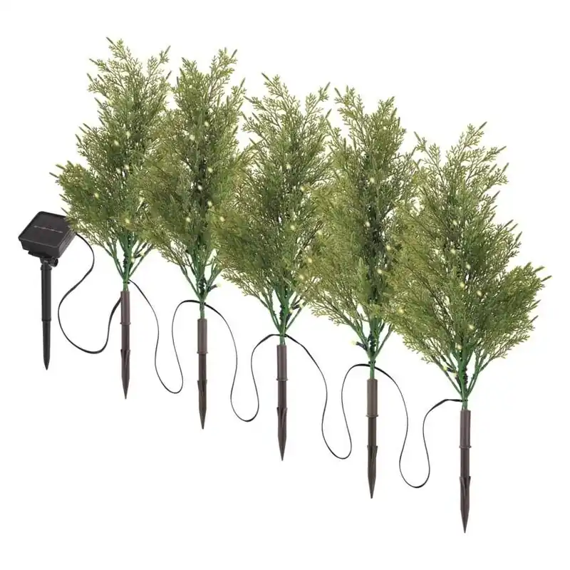 EMOS DCTW24 50LED LED zapichovací větvičky se solárním panelem, venkovní i vnitřní, teplá bílá Sezónní Sleva