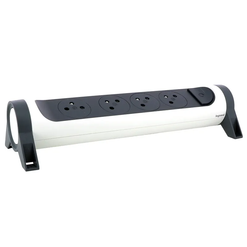 LEGRAND 049465 Prodlužovací přívod 4x2P+T otočný, bílá Aktuální