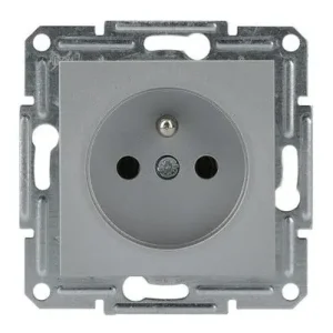 SCHNEIDER EPH2800161 ASFORA Zásuvka 2P+PE, alu Jen Po Omezenou Doba