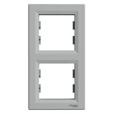Novinka SCHNEIDER EPH5810261 ASFORA Rámeček dvojnásobný vertikální, alu