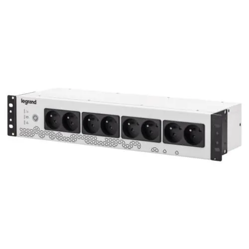 LEGRAND 310330 UPS KEOR PDU 800VA/480W, 8xFR záložní zdroj Rack 8-zásuvek Luxusní
