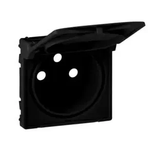 Nízká Cena LEGRAND 756862 Valena LIFE, kryt zásuvky 2P+T IP44 černá