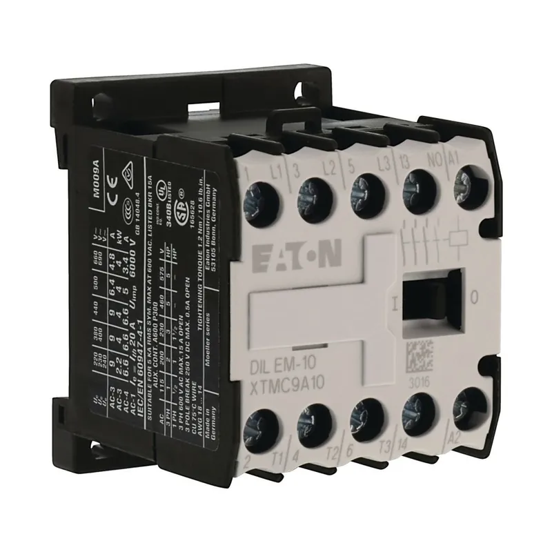 EATON 051787 DILEM-10 Malý stykač 4kW, 3pól+1Z, Uc=380V/50HZ, 440V/60HZ Záruka V Ceně
