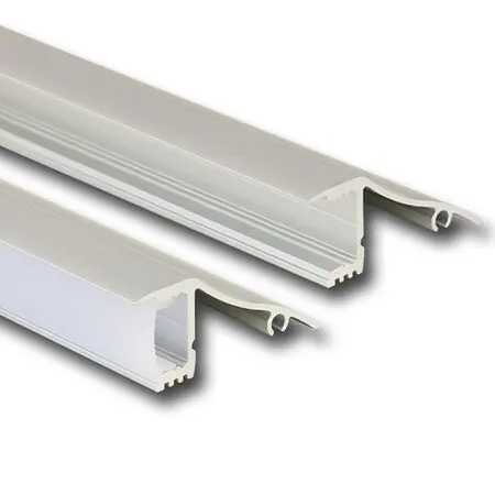 McLED ML-761.063.02.1 Nástěnný hliníkový profil NT, 18x41 mm, včetně matného difuzoru, 1 m Záruka V Ceně