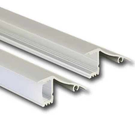 Nejlepší Volba McLED ML-761.063.02.2 Nástěnný hliníkový profil NT, 18x41 mm, včetně matného difuzoru, 2 m