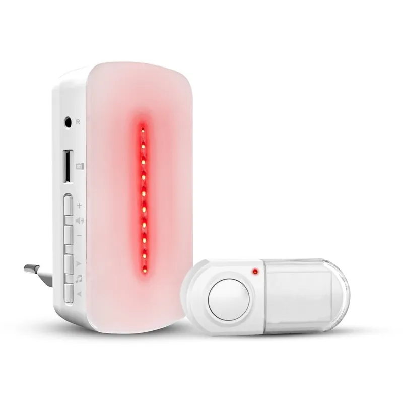 ELEKTROBOCK 0033 BZ33-MP3 Domovní zvonek, vlastní melodie, nastavitelná hlasitost, světelná signalizace Levný