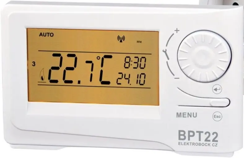 Bezpečná Platba ELEKTROBOCK 6220 BT220 RF vysílač k termostatu BT22