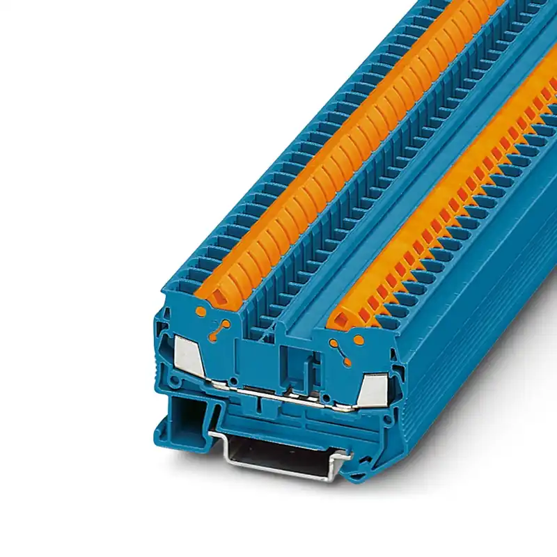 Aktuální PHOENIX CONTACT 3206429 QTC 2,5 BU Průchozí řadová svornice 2,5 mm2 modrá