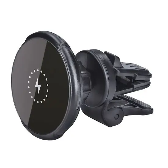 Moderní SOLIGHT DC90Qi magnetický držák MagSafe do auta s bezdrátovým nabíjením Qi 15W