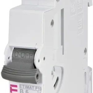 Nakupujte Hned ETI 001901007 ETIMAT P10 1p B6 istič 1-pól, B, 10kA, 6A, 230/400V AC