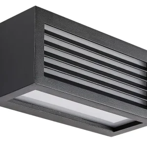 RABALUX 77100 Lublin Venkovní nástěnné LED svítidlo 10W 4000K 480lm IP54 černá Značkový