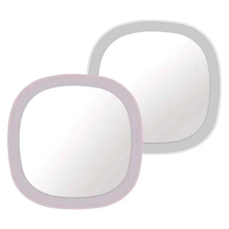 Akční Nabídka EMOS P4718 Kapesní kosmetické zrcátko s LED světlem 30lm 3x AAA bílá/růžová