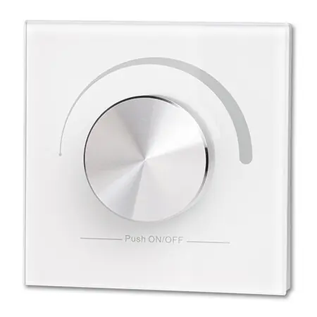 McLED ML-910.703.22.0 RF otočný nástěnný ovladač – řízení jasu, 1 zóna Vysoce Kvalitní