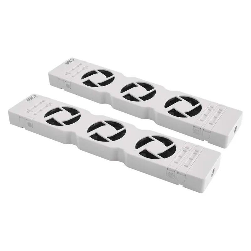 Luxusní EMOS P56PR2 Ventilátor pod radiátor DUO, bílý (bal=2ks)