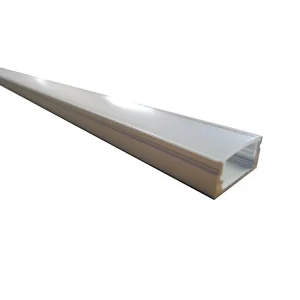 Časově Omezené ELMET E07368 Profil k přisazení LINE 8 mléčný difuzor, Elox 2m