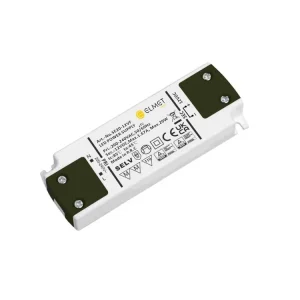 ELMET E12011 Napájecí LED zdroj 0 až 20W 12V/DC Akce