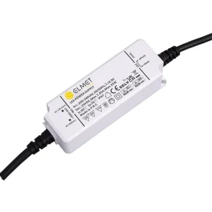 ELMET E12046 Napájecí LED zdroj 0 až 35W 12V/DC IP67 Bezpečná Platba
