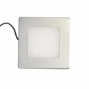 Hromadná Objednávka ELMET E15285S Bodové LED světlo SpotLux Square 2,5W 12V neutrální bílá - 4000K stříbrná